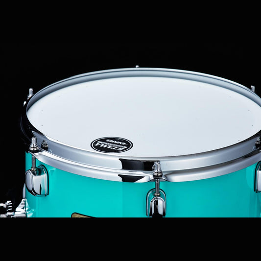 Tama SLP Mod Bubinga Snare Drum Philo Tsoungui Model 12x7 Electro Turquoise