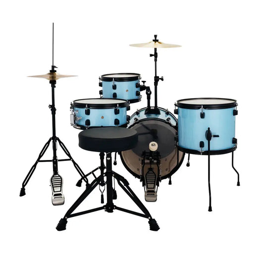 Ludwig Questlove Pocket Kit Crystal Blue Sparkle - Drum Center Of Portsmouth