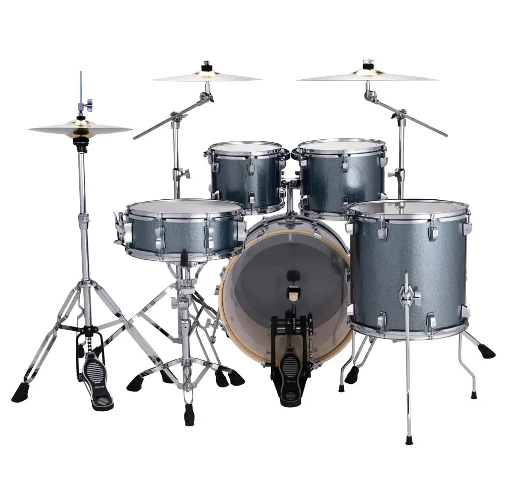 Ludwig Evolution 5pc Complete Drum Set (20"BD) & Paiste Cymbals Atlantic Sparkle - Drum Center Of Portsmouth