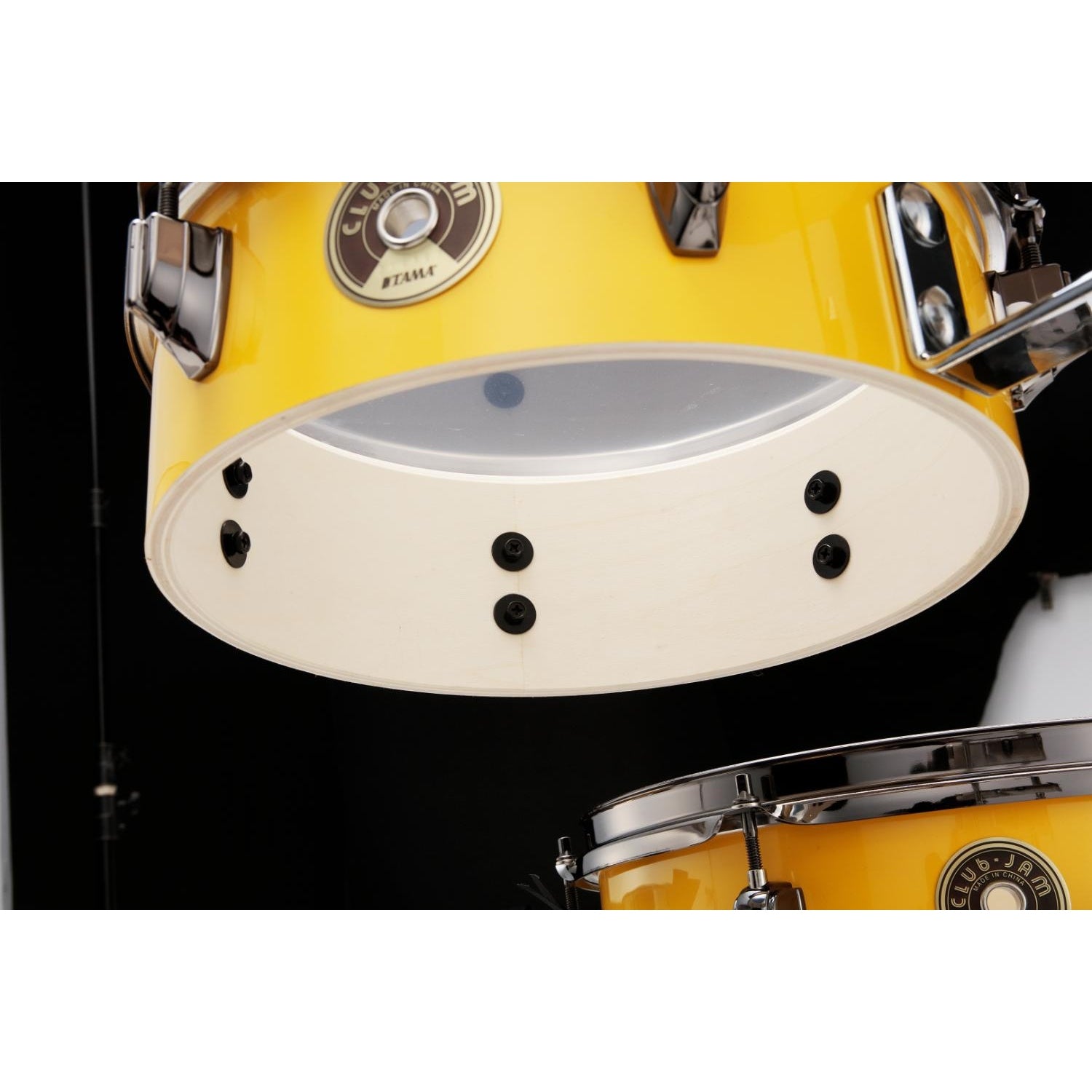 Tama Club-JAM Pancake 4pc Drum Set Electric Yellow