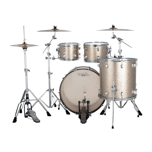 Ludwig Neusonic 4pc Mod2 Drum Set Titanium Super Sparkle - Drum Center Of Portsmouth