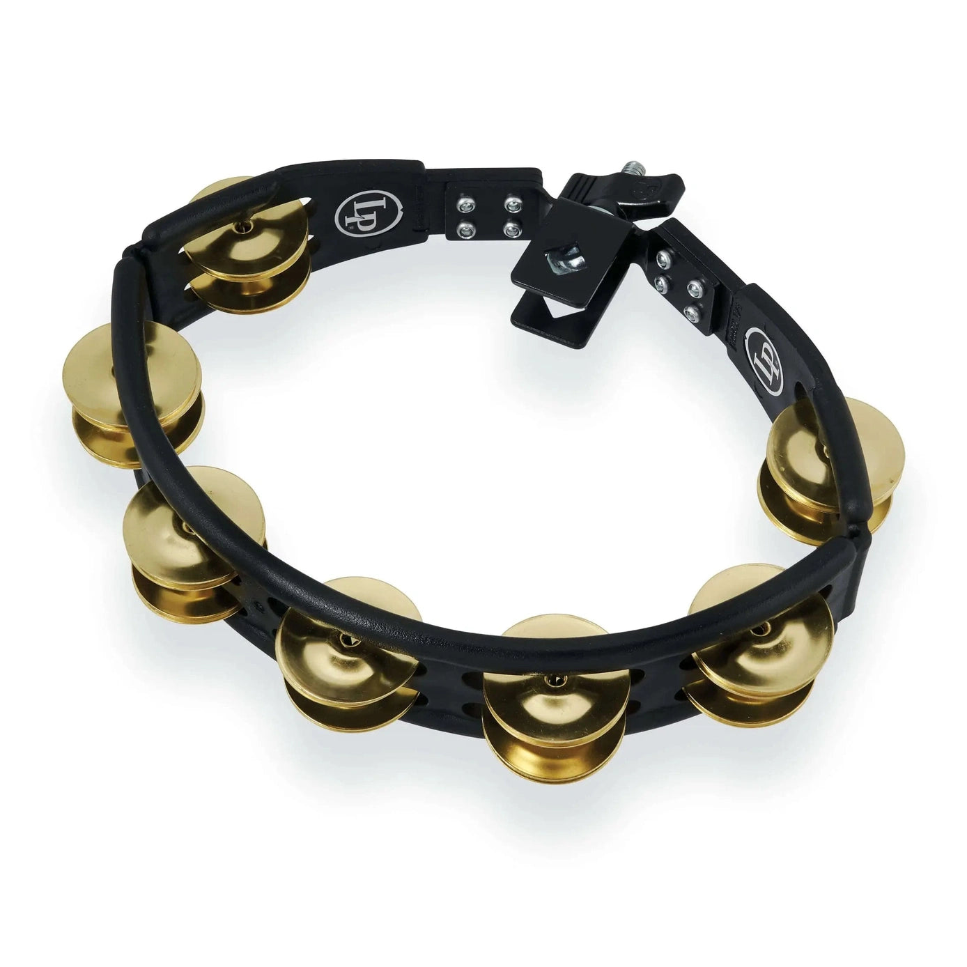 LP Cyclops Jingle Tambourine - Brass/Black/Mountable - Drum Center Of Portsmouth