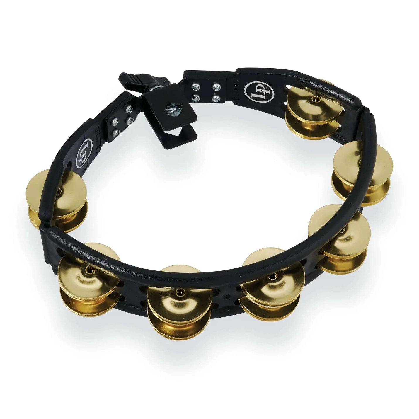 LP Cyclops Jingle Tambourine - Brass/Black/Mountable - Drum Center Of Portsmouth