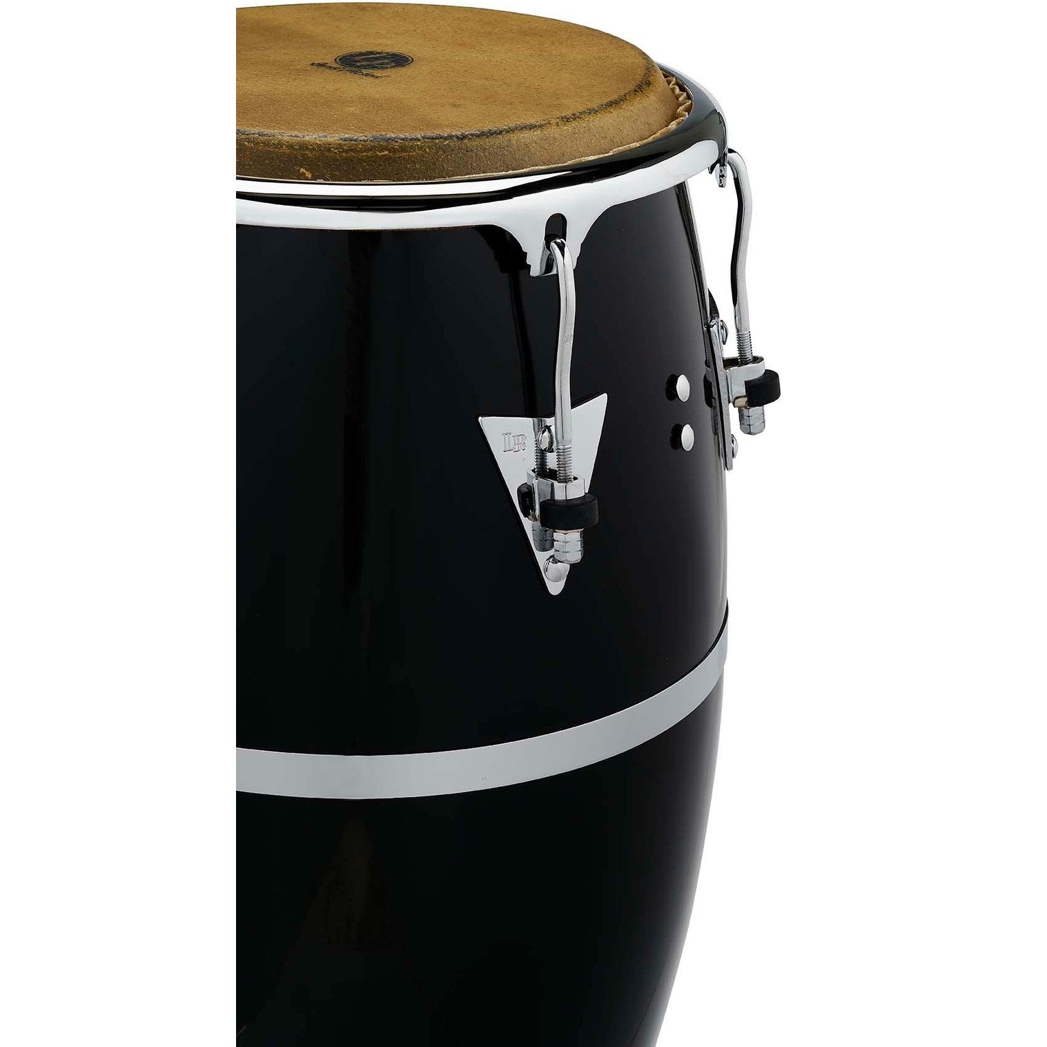 LP Patato Model Fiberglass Conga - Black with Chrome Hardware - Drum Center Of Portsmouth