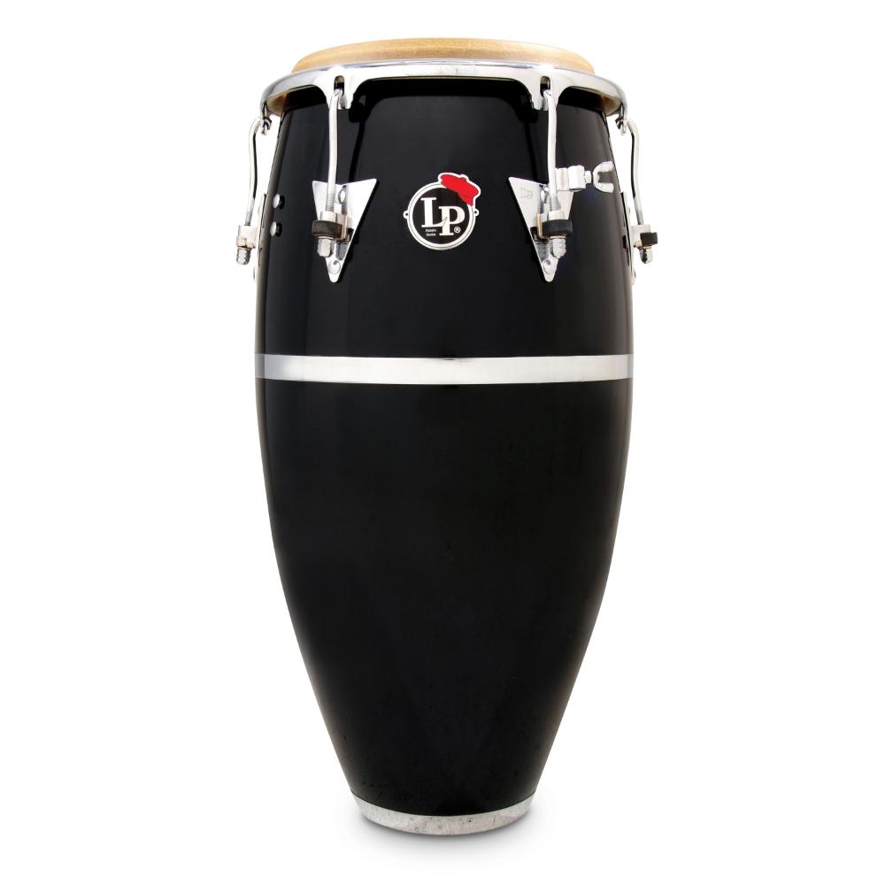 LP Patato Model Fiberglass Conga - Black with Chrome Hardware - Drum Center Of Portsmouth