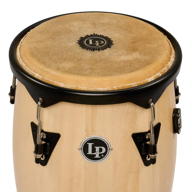 LP City II Mango Wood Conga Set 10" & 11" w/Stand Natural