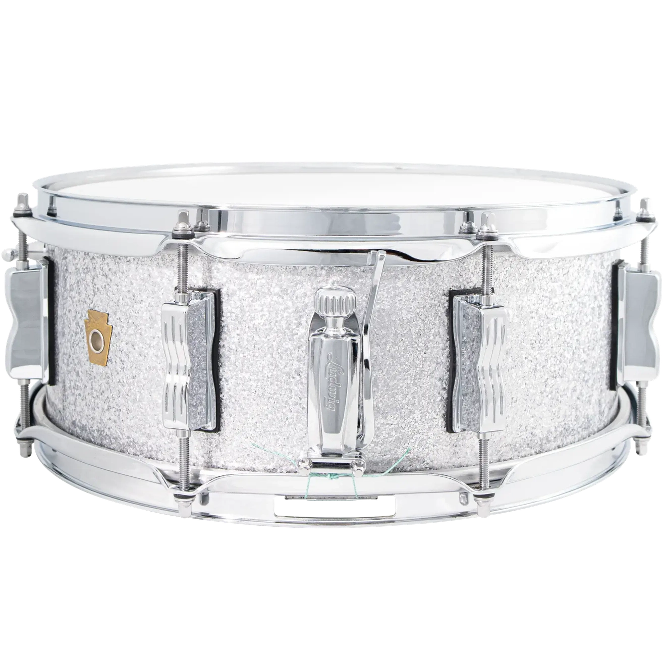 Ludwig Legacy Maple Snare Drum 14x5.5 Silver Sparkle - Drum Center Of Portsmouth