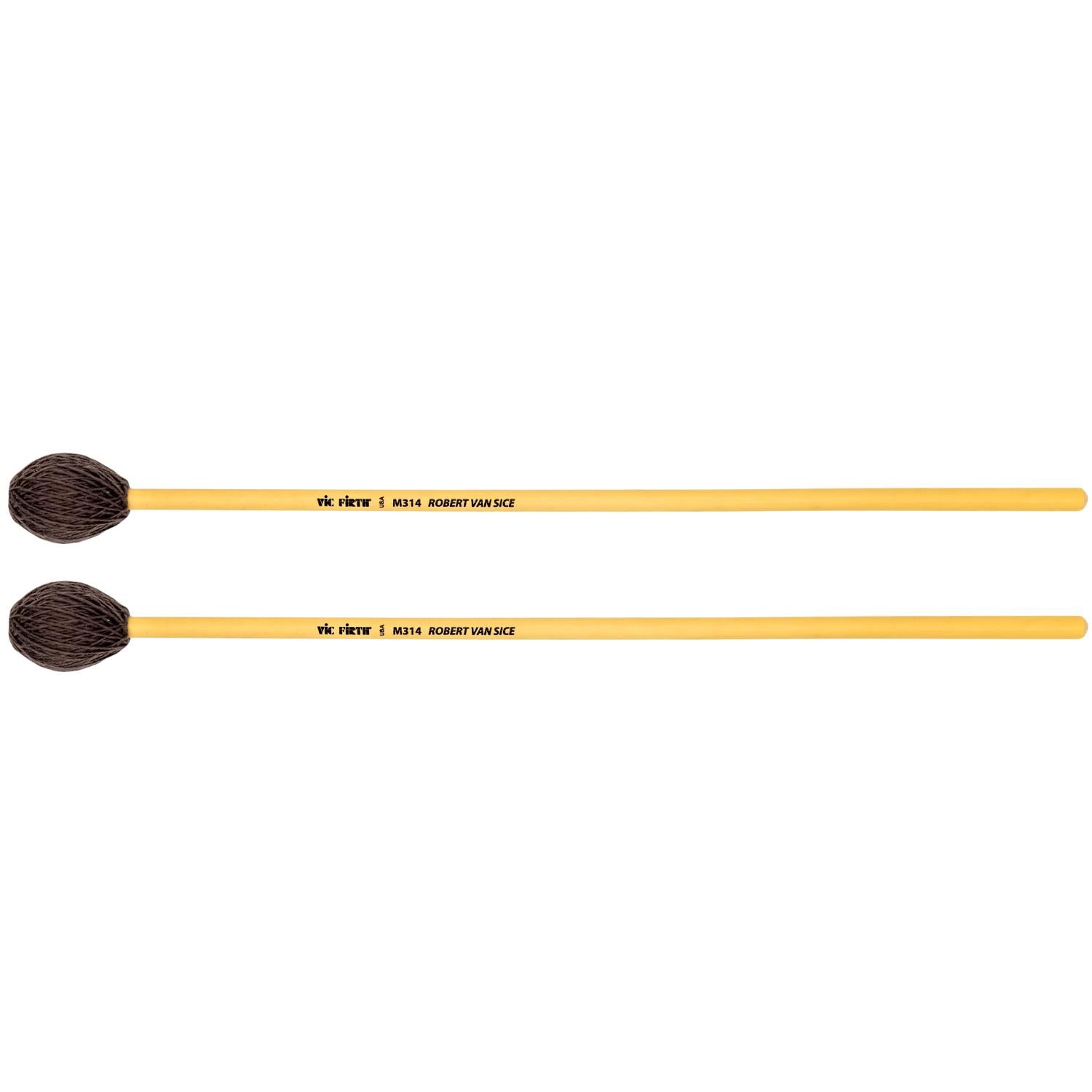 Vic Firth Robert Van Sice Signature Vibraphone Mallets, Medium Hard - Drum Center Of Portsmouth