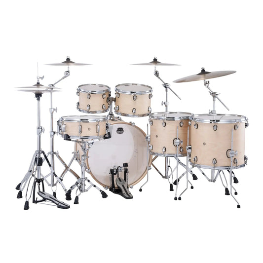 Mapex Mars Maple 6pc Studioease Drum Set Natural Satin