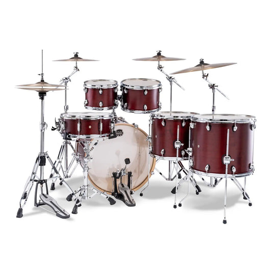 Mapex Mars Maple 6pc Studioease Drum Set Merlot Satin