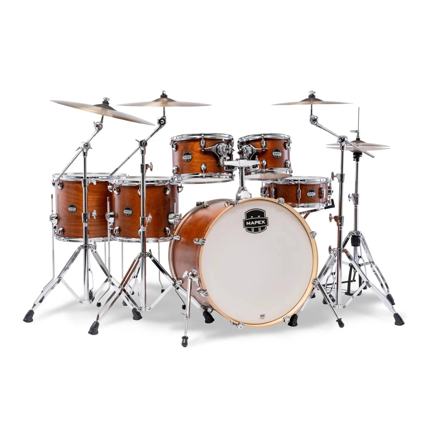 Mapex Mars Maple 6pc Studioease Drum Set Cortado Satin