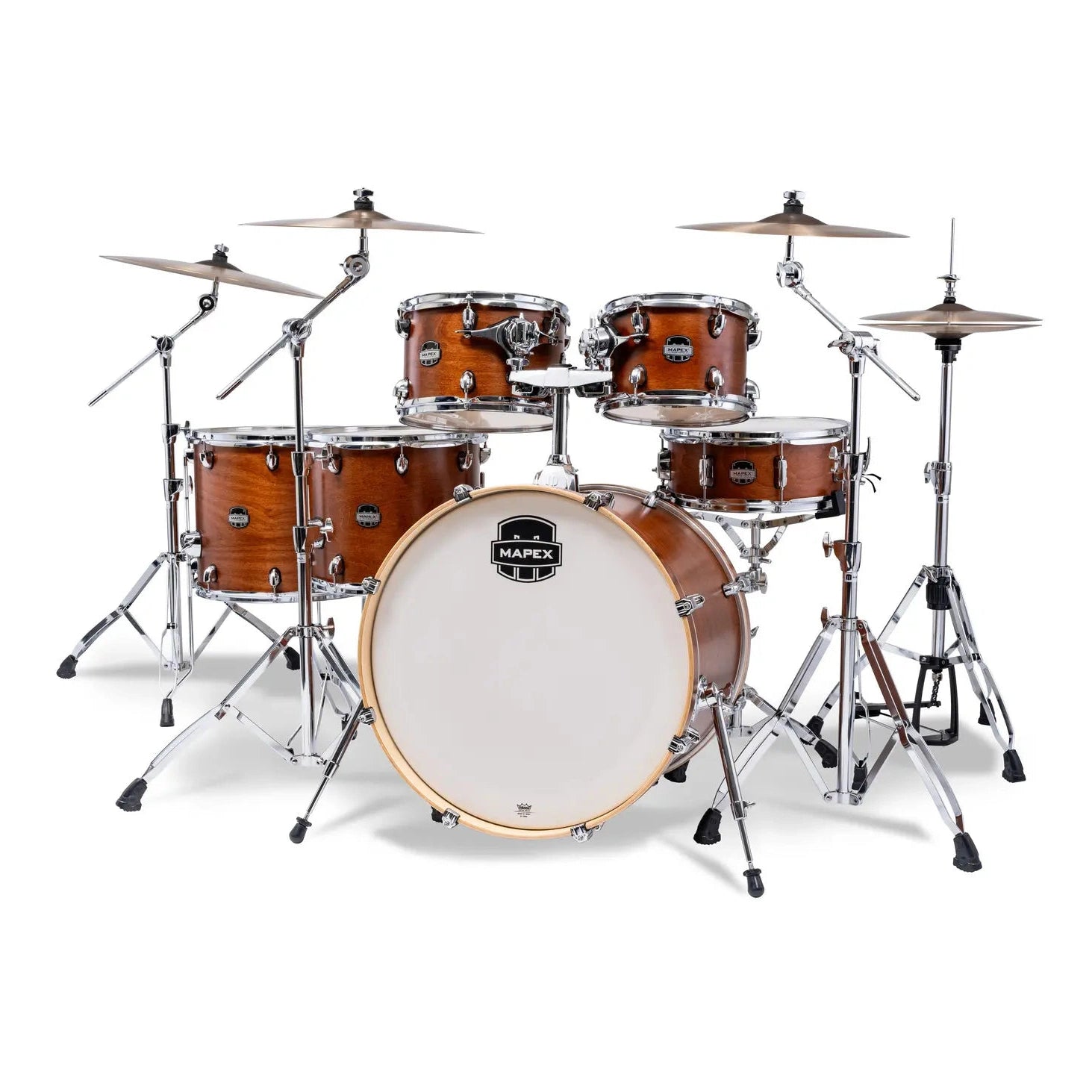 Mapex Mars Maple 6pc Studioease Drum Set Cortado Satin
