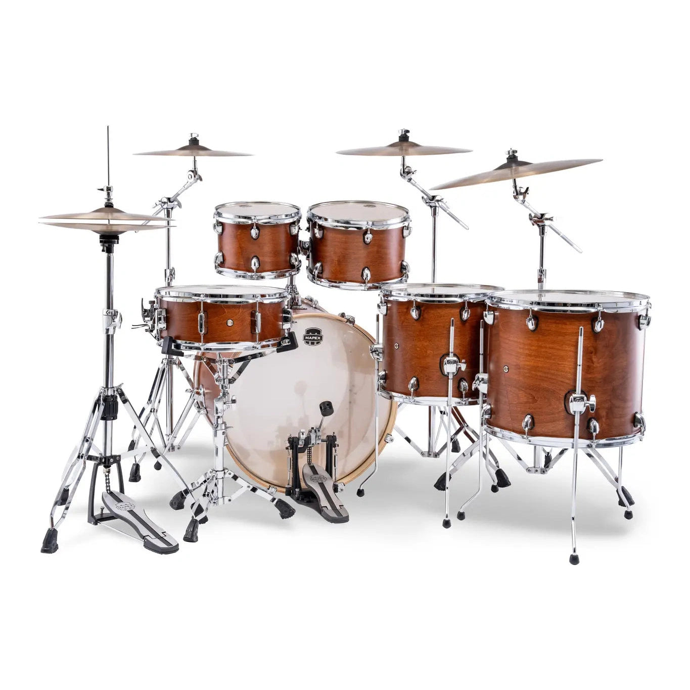 Mapex Mars Maple 6pc Studioease Drum Set Cortado Satin