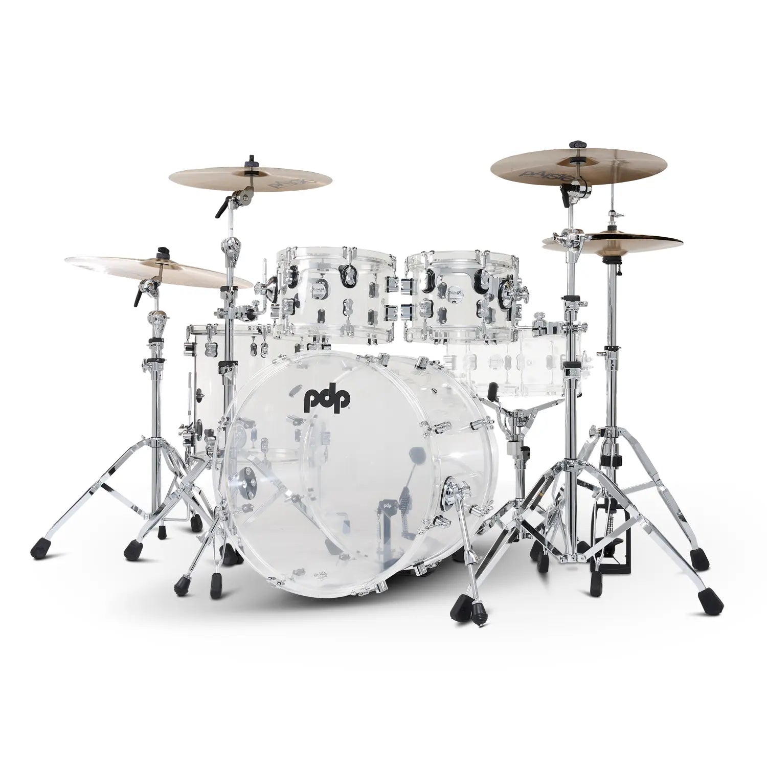 PDP Concept Acrylic 4pc Drum Set