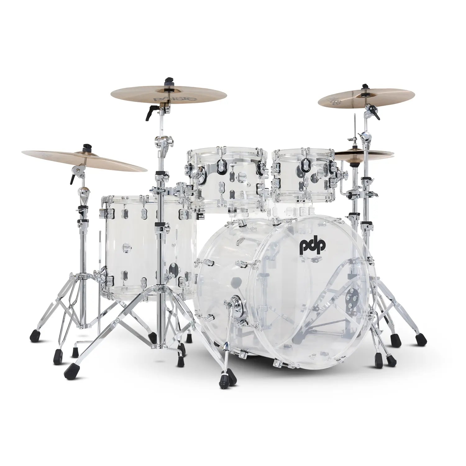 PDP Concept Acrylic 4pc Drum Set