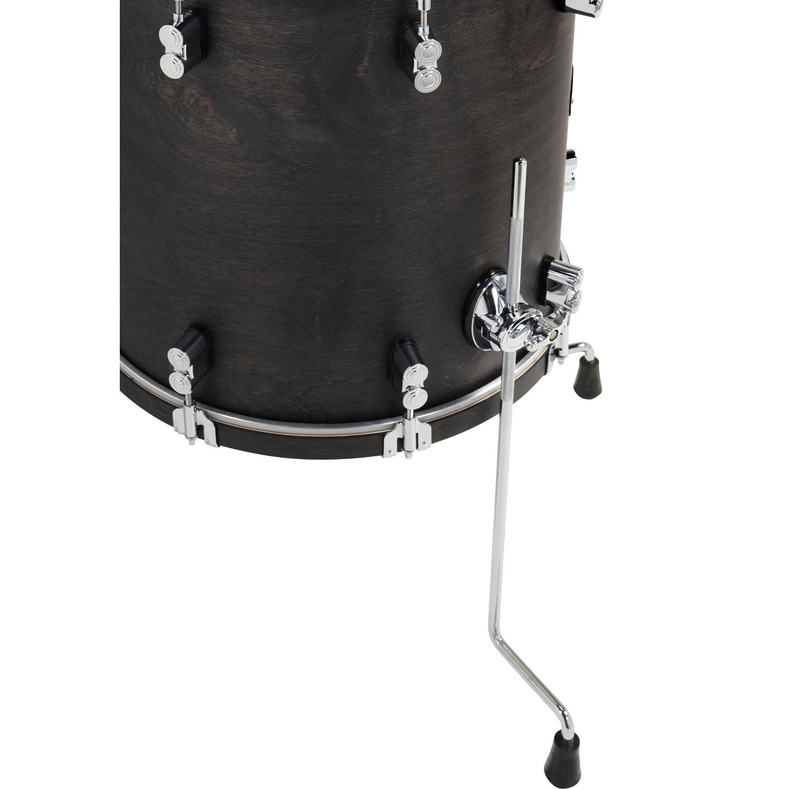 PDP Concept Classic 3pc Drum Set w/18BD Ebony/Ebony Hoops - Drum Center Of Portsmouth