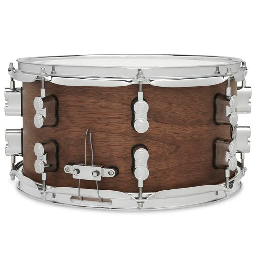 PDP Limited Edition Maple/Walnut Snare Drum 13x7 Natural Satin - Drum Center Of Portsmouth