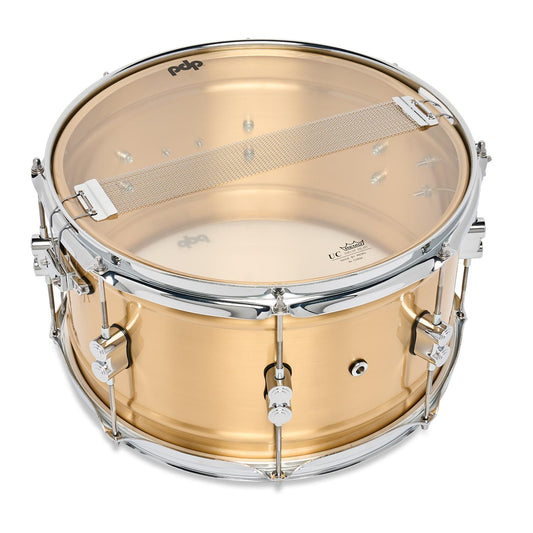 PDP Concept Series 1.2mm Brass Snare Drum 14x8 - Drum Center Of Portsmouth
