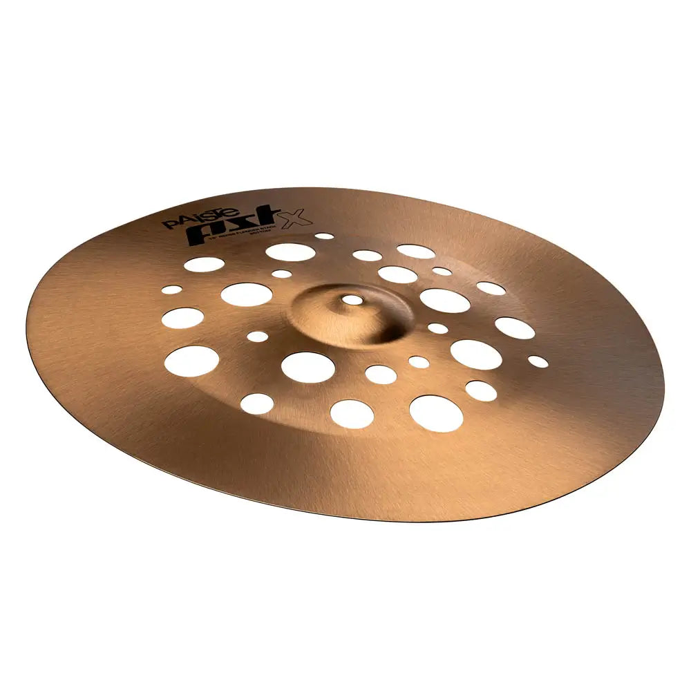 Paiste PST X Swiss Flanger Stack Bottom Cymbal - Drum Center Of Portsmouth