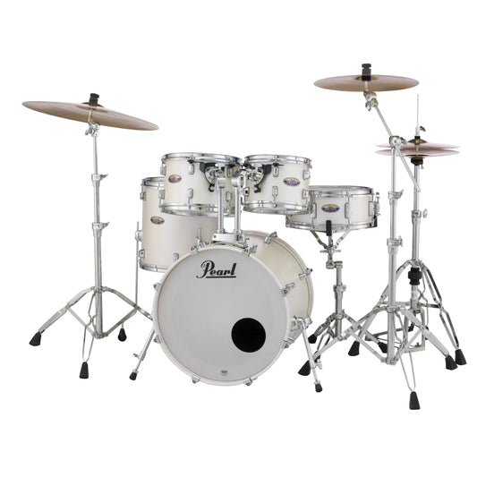 Pearl Decade Maple 5pc Drum Set w/20BD White Satin Pearl - Drum Center Of Portsmouth