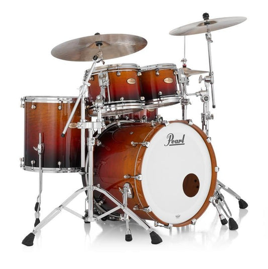 Pearl Reference One 4pc Drum Set w/22x16BD w/L-Bracket R2 Mounts Cherry Amber Fade - Drum Center Of Portsmouth