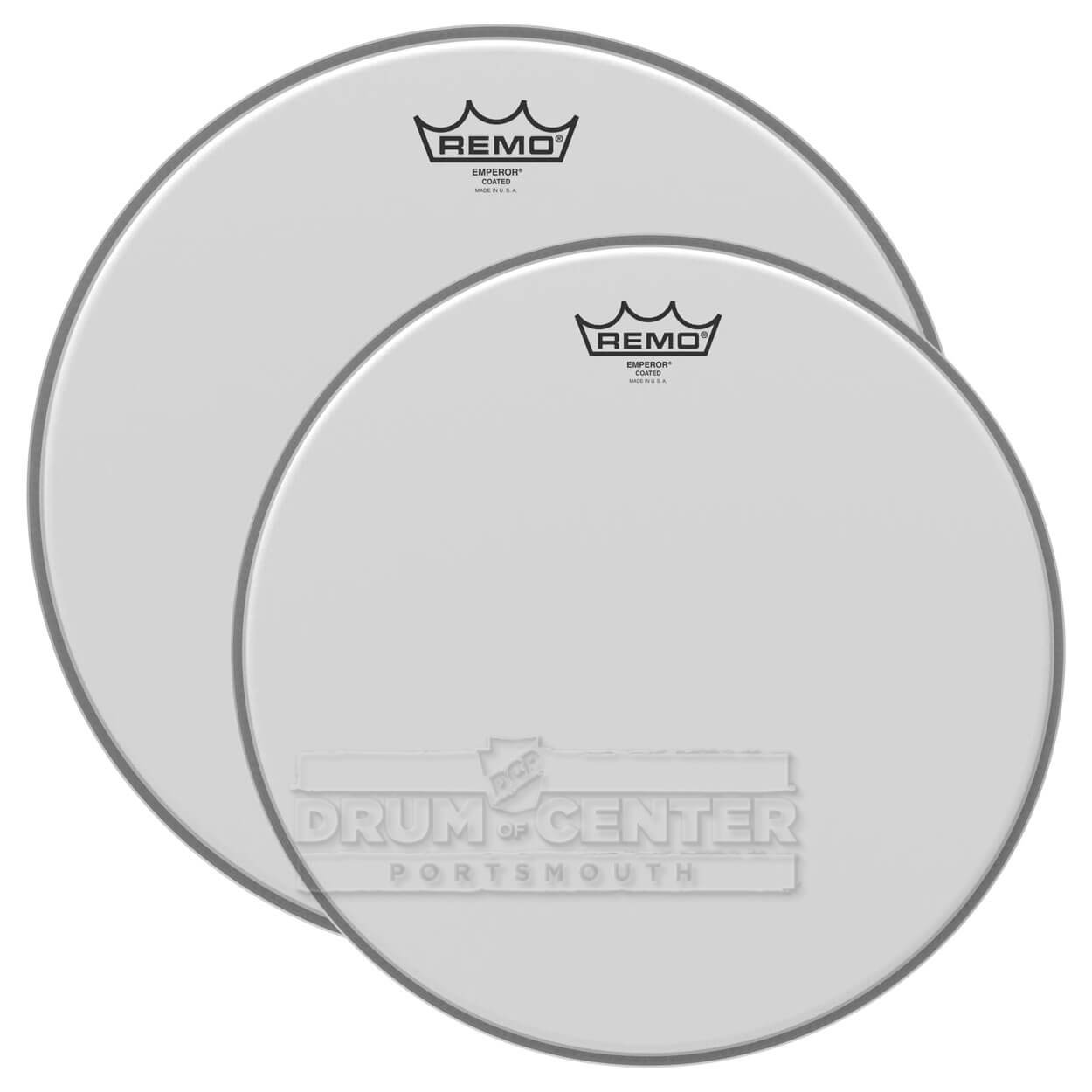 Remo 2-Head Tom Pack - Emperor Coated 16"/18" - Drum Center Of Portsmouth