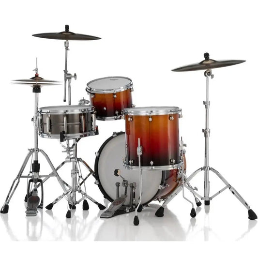 Pearl Reference One 3pc Drum Set 20/12/14 w/L-Bracket R2 Mounts Cherry Amber Fade - Drum Center Of Portsmouth