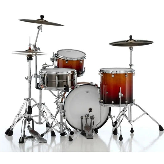 Pearl Reference One 3pc Drum Set 20/12/14 w/L-Bracket R2 Mounts Cherry Amber Fade - Drum Center Of Portsmouth
