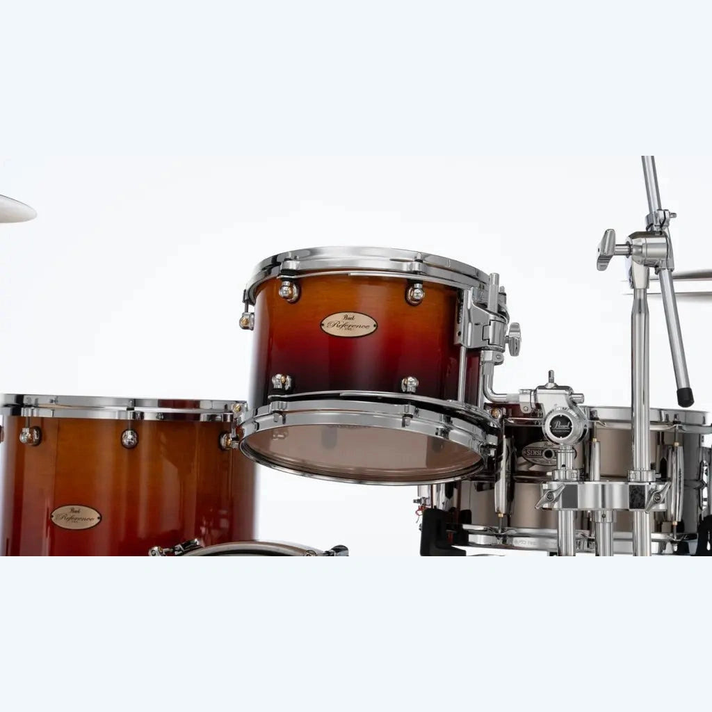 Pearl Reference One 3pc Drum Set 20/12/14 w/L-Bracket R2 Mounts Cherry Amber Fade - Drum Center Of Portsmouth