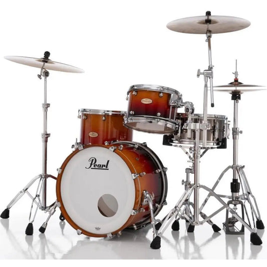 Pearl Reference One 3pc Drum Set 20/12/14 w/Standard R2 Mounts Cherry Amber Fade - Drum Center Of Portsmouth