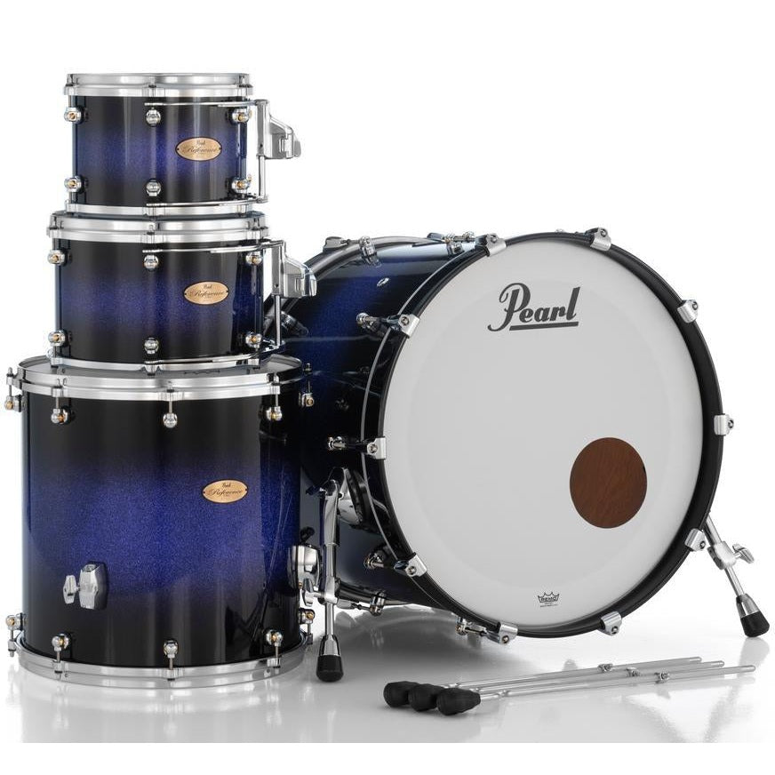 Pearl Reference One 4pc Drum Set w/22x18BD w/L-Bracket R2 Mounts Purple Craze II - Drum Center Of Portsmouth