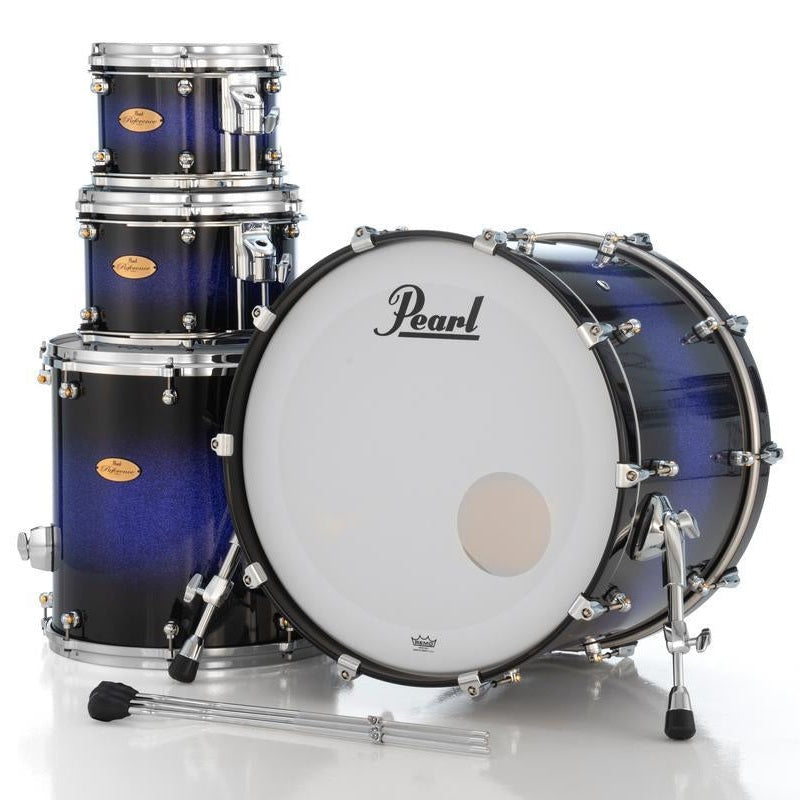 Pearl Reference One 4pc Drum Set w/22x16BD w/L-Bracket R2 Mounts Purple Craze II - Drum Center Of Portsmouth