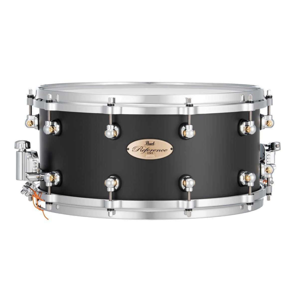 Pearl Reference One 20-Ply Snare Drum 13x6.5 Matte Black - Drum Center Of Portsmouth