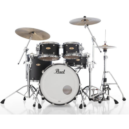 Pearl Reference One 4pc Drum Set w/22x18BD w/L-Bracket R2 Mounts Matte Black - Drum Center Of Portsmouth