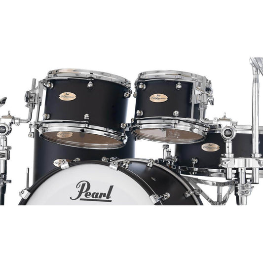 Pearl Reference One 4pc Drum Set w/22x18BD w/L-Bracket R2 Mounts Matte Black - Drum Center Of Portsmouth