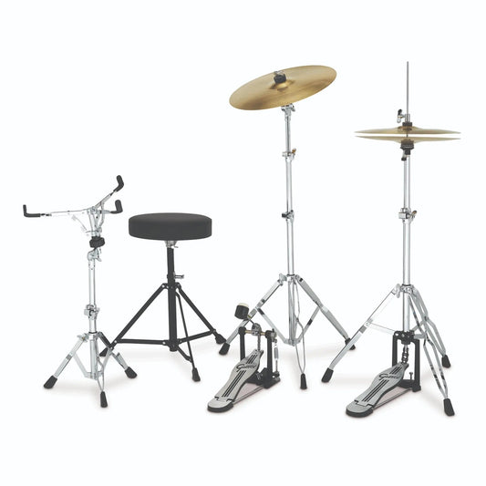 Gretsch Renegade 5pc Drum Set Black Mist w/Hw & Cymbals - Drum Center Of Portsmouth