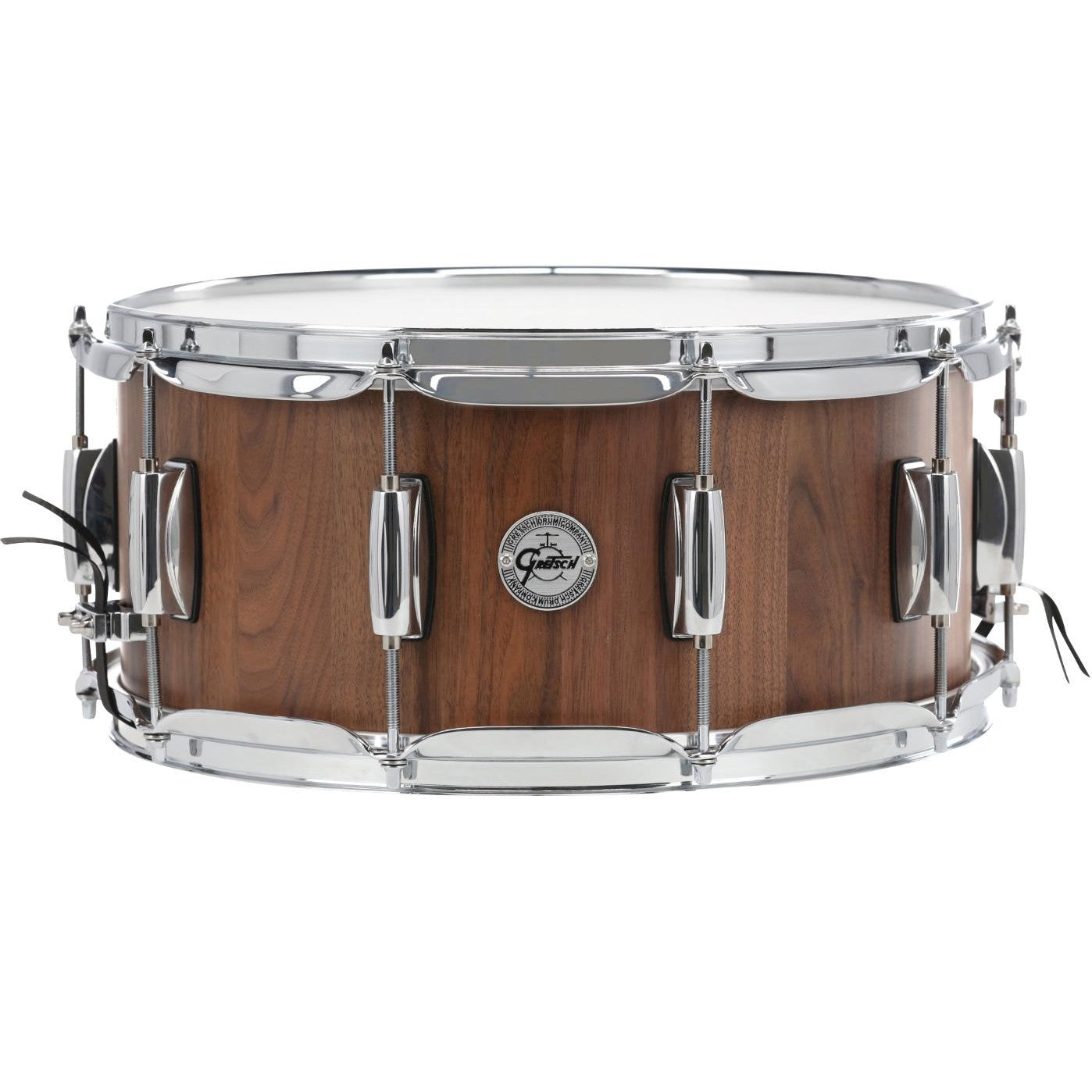 Gretsch Full Range Maple Walnut Snare Drum 14x6.5 Satin Natural - Drum Center Of Portsmouth