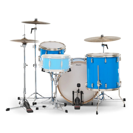 Slingerland Studio King 3pc Drum Set 22/13/16 Lunar Blue