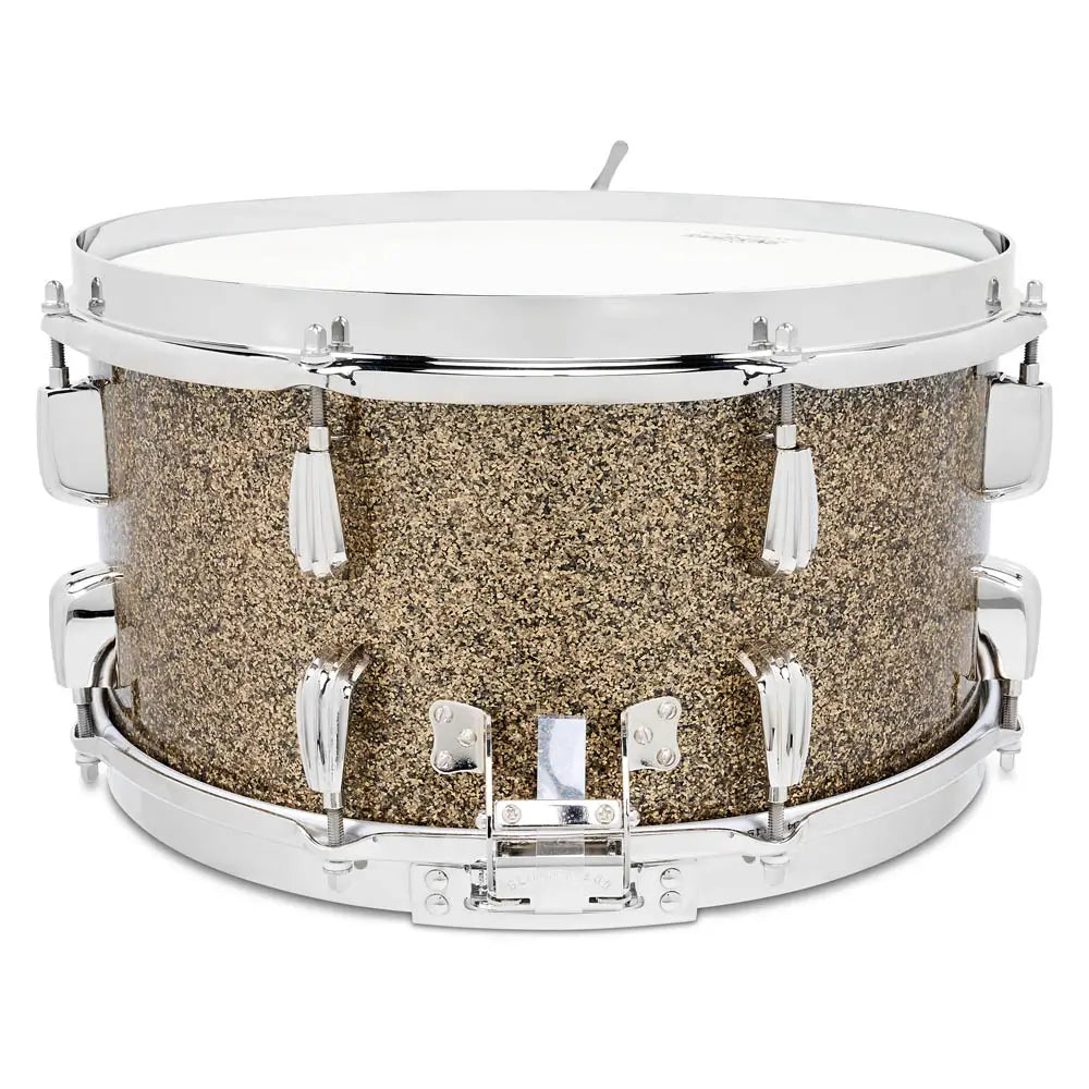 Slingerland Radio King Solid Maple Snare Drum 14x7 Gold Glass - Drum Center Of Portsmouth
