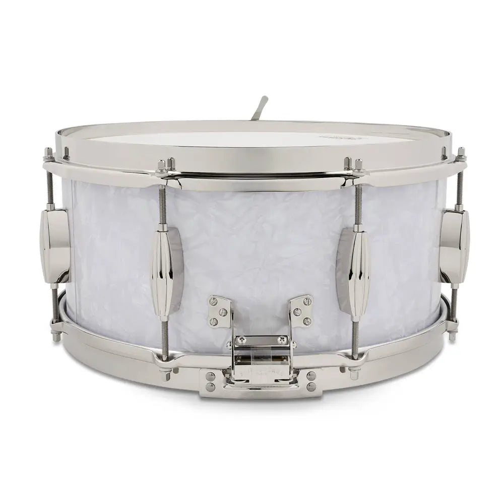 Slingerland Limited Gene Krupa Radio King Snare Drum 14x6.5 White Marine Pearl - Drum Center of Portsmouth