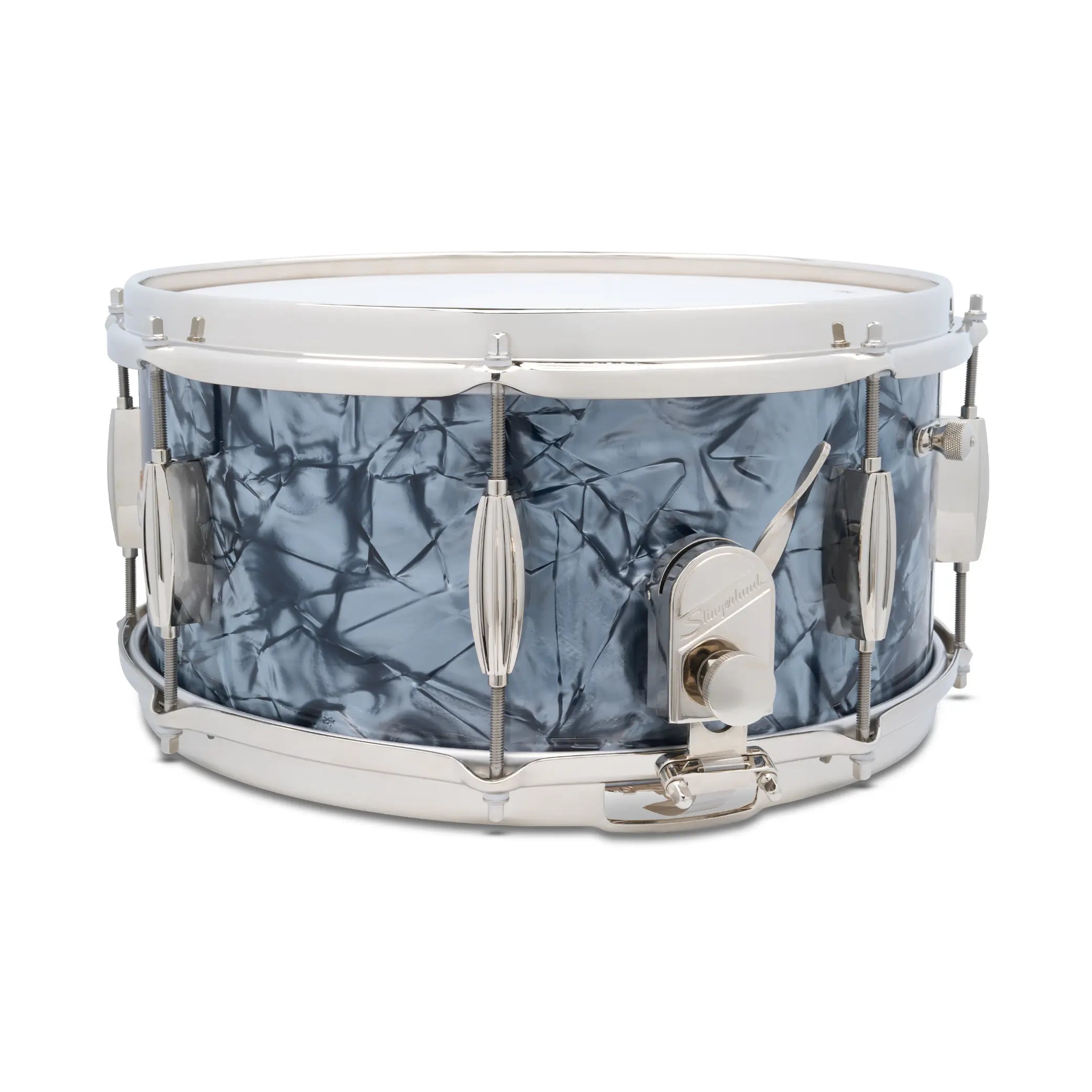 Slingerland Radio King Artist Snare Drum 14x6.5 Black Diamond Pearl