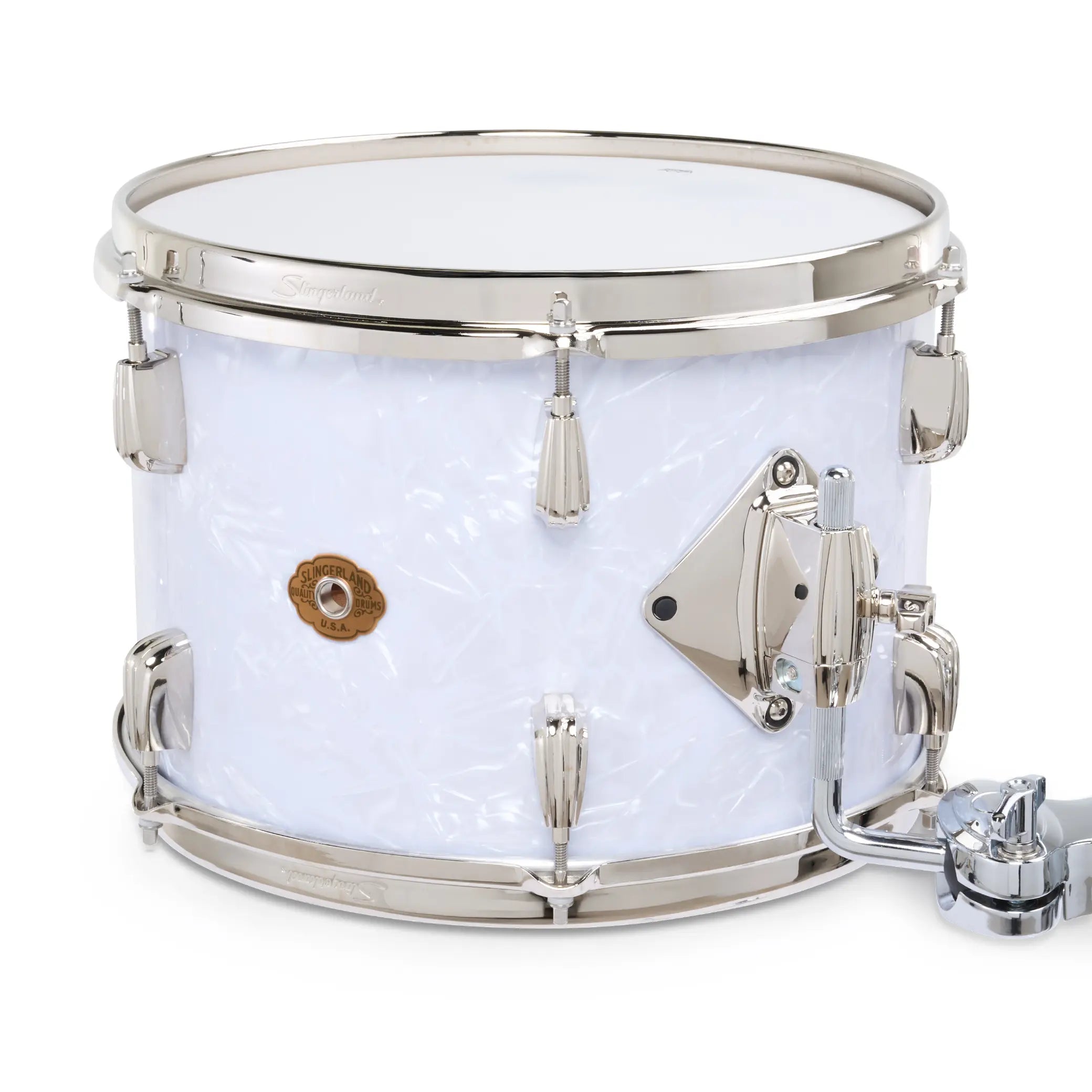 Slingerland Radio King 4pc Drum Set 22/13/16/14 White Marine Pearl