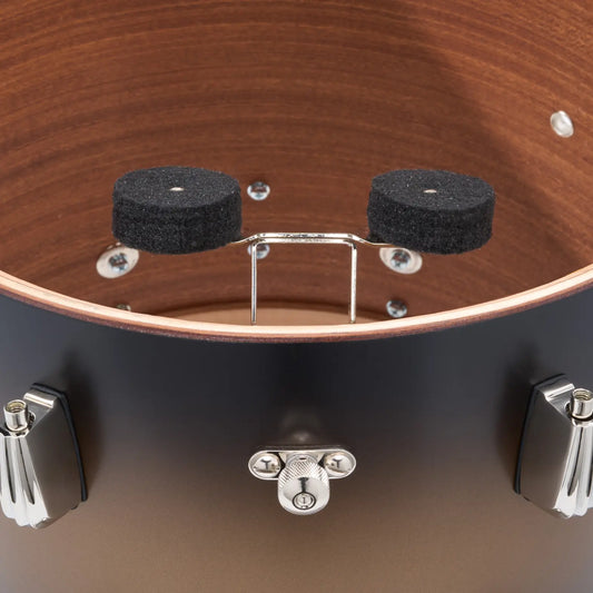 Slingerland Radio King Floor Tom 16x16 Black & Gold Lacquer