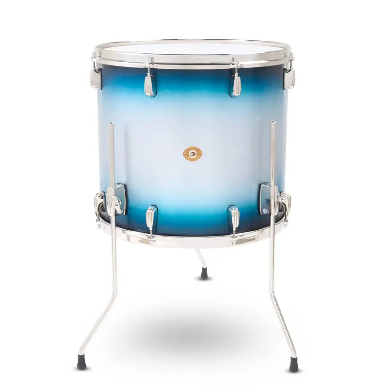 Slingerland Radio King Floor Tom 18x16 Blue & Silver Lacquer