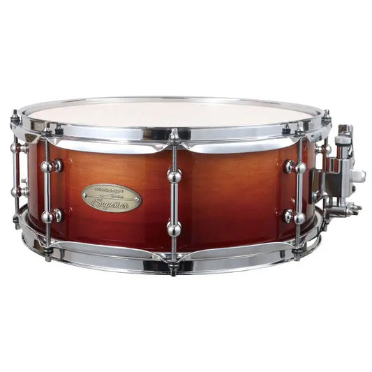 Canopus Session Superior Snare Drum 14x5.5 Russet Brown Fade - Drum Center Of Portsmouth