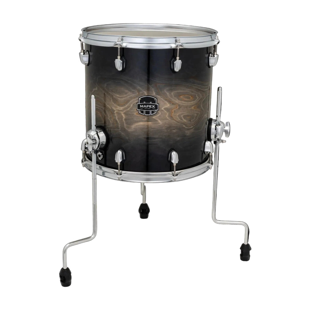 Mapex Saturn VI Floor Tom 14x14 Black Ink Burst - Drum Center Of Portsmouth
