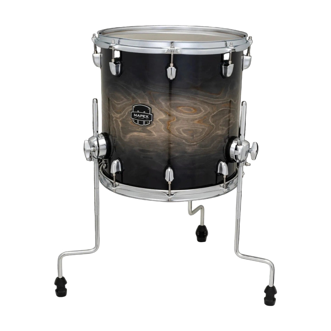 Mapex Saturn VI Floor Tom 14x14 Black Ink Burst - Drum Center Of Portsmouth