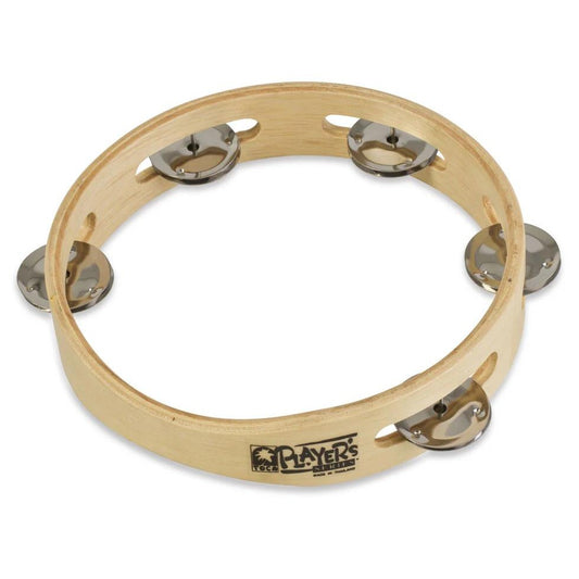 Toca Player's Wood Tambourine 7.5" Single Row - Drum Center Of Portsmouth