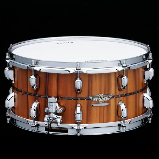 Tama Star Reserve G-Mahogany Snare Drum Satin Natural Tineo - Drum Center Of Portsmouth