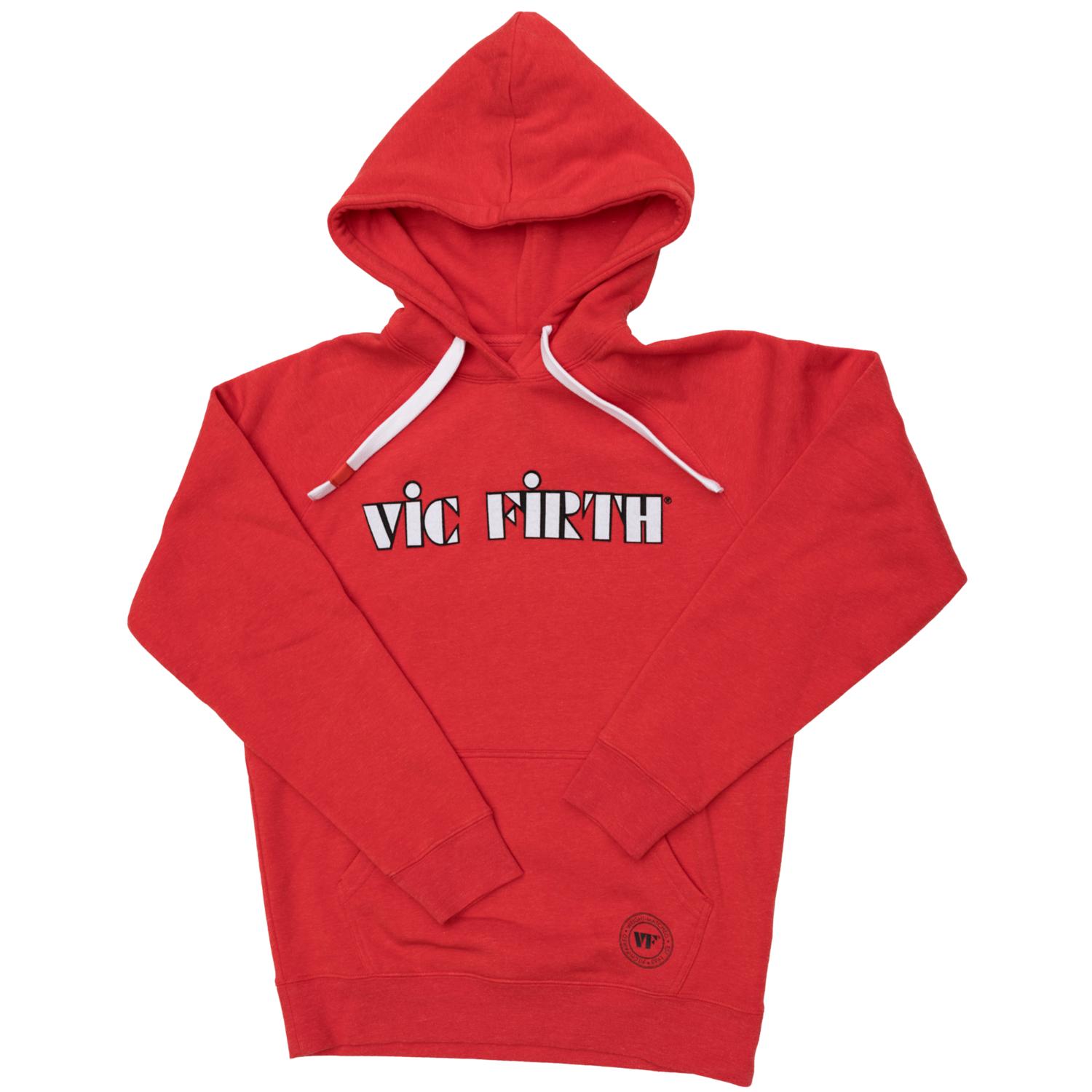 Vic Firth Pullover Hoodie Red Small - Drum Center Of Portsmouth